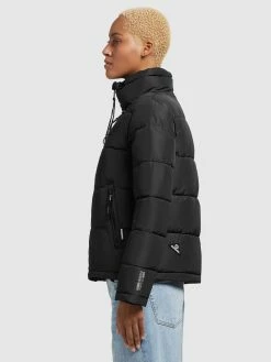 Khujo Winterjassen Winterjas Tuba Dames Zwart -Exporteren Kleding Pracht Winkel 3d1e25648958b149785d0c3b7cc2ac7e