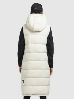 Khujo Bodywarmers Bodywarmer Tourin Dames Offwhite -Exporteren Kleding Pracht Winkel 4019bb5a6d9771210bdaa507e3d9e4be