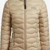 Khujo Tussenjassen Tussenjas Eleni Dames Beige -Exporteren Kleding Pracht Winkel 40db22b1cb069c4fc90678140324c84f