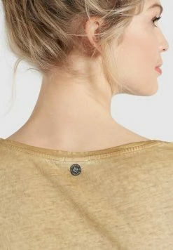 Khujo T-shirts Shirt PERGOLA Dames Lichtgeel -Exporteren Kleding Pracht Winkel 424890de6ff7c8081034b546d5197664