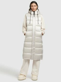 Khujo Bodywarmers Bodywarmer Tourin Dames Parelwit -Exporteren Kleding Pracht Winkel 4263aee419e2dacf7c398a991a1fd582