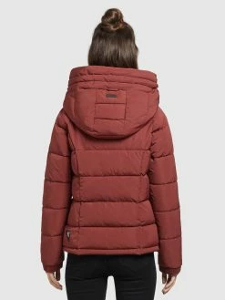 Khujo Winterjassen Winterjas Joilee Dames Pastelrood -Exporteren Kleding Pracht Winkel 4289fa91b9a51ca90c20a90b93f6d535