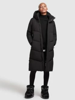 Khujo Wintermantels Wintermantel Torino2 Dames Zwart -Exporteren Kleding Pracht Winkel 436ff5fa99035f54f38325ea56f81e23