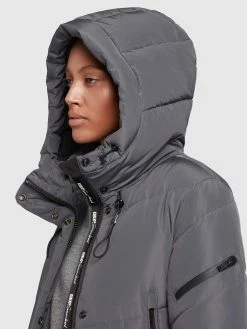 Khujo Tussenmantels Tussenmantel Dames Basaltgrijs -Exporteren Kleding Pracht Winkel 4457cbcd78b313f7d9ee47f9d8458f98