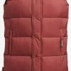 Khujo Bodywarmers Bodywarmer Magneta Dames Roestrood