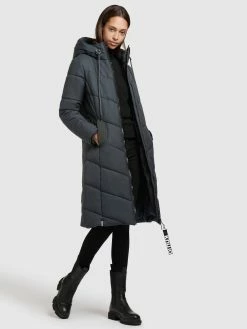 Khujo Wintermantels Wintermantel Aribay Dames Nachtblauw -Exporteren Kleding Pracht Winkel 469596c551d817891b2beef1e41f2897