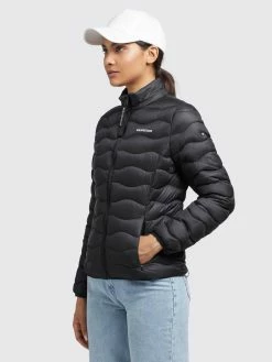 Khujo Tussenjassen Tussenjas Eleni Dames Zwart -Exporteren Kleding Pracht Winkel 49c024e6d9d9de24f61e1eb6a84dc0b2