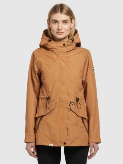 Khujo Parkas Tussenparka FELINA Dames Camel -Exporteren Kleding Pracht Winkel 4b70703f22ebd8c67cd8e717e5d0795d
