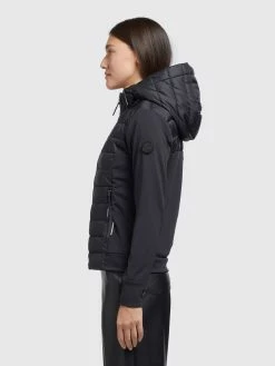 Khujo Outdoor Jassen Functionele Jas Ghita Dames Zwart -Exporteren Kleding Pracht Winkel 4fbcb741fbc36d43687e66d0c54ac1c0