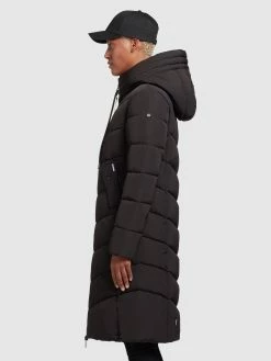 Khujo Wintermantels Wintermantel Ayleena Dames Zwart -Exporteren Kleding Pracht Winkel 51778444009e28cadbb731d8fca158bb