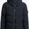 Khujo Winterjassen Winterjas Fames Dames Navy -Exporteren Kleding Pracht Winkel 52dcc866715779117244b6b4b56fbb5b