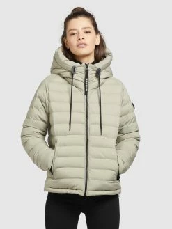 Khujo Tussenjassen Tussenjas Lovina Dames Mintgroen