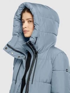 Khujo Winterjassen Winterjas Leviani2 Dames Duifblauw -Exporteren Kleding Pracht Winkel 54c10c3191d196f63feb9cb5c076f982