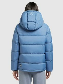 Khujo Winterjassen Winterjas Evona Dames Hemelsblauw -Exporteren Kleding Pracht Winkel 56bb80f1cab13fcbdca644507b179e96