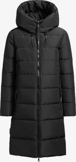 Khujo Wintermantels Wintermantel JILIAS3 Dames Zwart