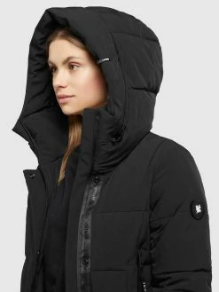 Khujo Tussenmantels Tussenmantel Namita Dames Zwart -Exporteren Kleding Pracht Winkel 5bd32f92983ff23617731b6fe457485c