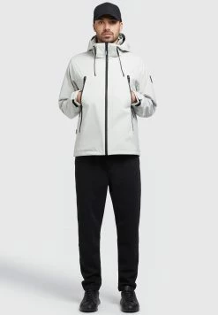 Khujo Adam - Regenjas - Hellgrau -Exporteren Kleding Pracht Winkel 5bdac6b28a8b45baab1bf61cb6e79322