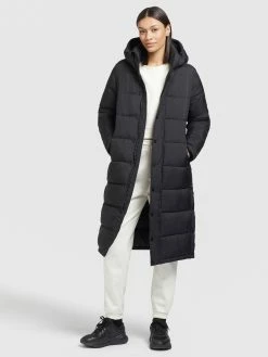 Khujo Wintermantels Wintermantel Corinna Dames Zwart -Exporteren Kleding Pracht Winkel 5d086323815020ab5cfdf2815bd1ec2c