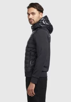 Khujo Bolt Shiny - Jas - Schwarz -Exporteren Kleding Pracht Winkel 5d2f9370cb254ea682e43832c4775765