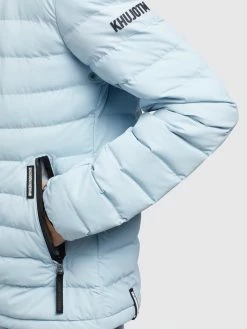 Khujo Tussenjassen Tussenjas LOVINA4 MATT Dames Lichtblauw -Exporteren Kleding Pracht Winkel 6057b8652b9fa0c6e4c654899ea23004