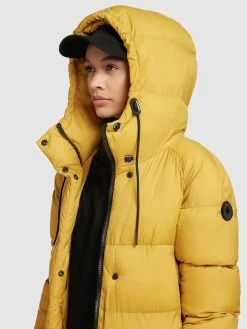 Khujo Wintermantels Wintermantel Dames Goudgeel -Exporteren Kleding Pracht Winkel 606fd9e8e685a36c32a652ff688f58c2