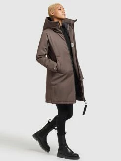 Khujo Tussenmantels Tussenmantel Lisad Dames Mokka -Exporteren Kleding Pracht Winkel 6084a0a231b77d4b0e68a48739ff7e7d