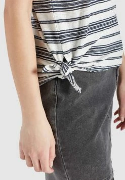 Khujo T-shirts Shirt MATAMA Dames Marine / Wit -Exporteren Kleding Pracht Winkel 614cdf6ac25aad2b7f9f5337115722b5