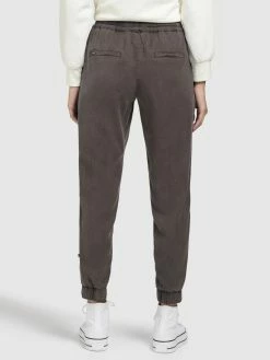 Khujo Pantalons Tapered Broek SANDI Dames Antraciet -Exporteren Kleding Pracht Winkel 62224f0c9d4ef8224a0b72a3274ab9bf
