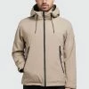 Khujo Neal - Outdoorjas - Beige -Exporteren Kleding Pracht Winkel 64b82308ac574336bad31876693756a4