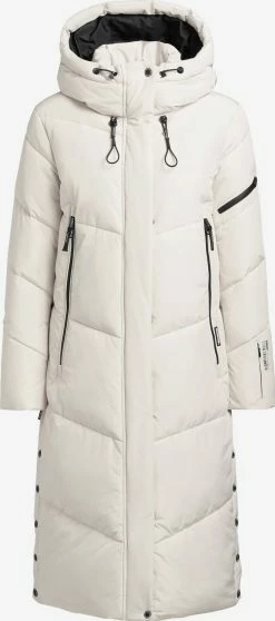 Khujo Wintermantels Wintermantel Sonje 4 Dames Offwhite