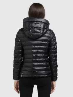Khujo Tussenjassen Tussenjas Lovina Dames Zwart -Exporteren Kleding Pracht Winkel 65b940fd250ec7258946d25cc65df1cd