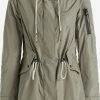Khujo Parkas Tussenparka CATHARINA Dames Kaki