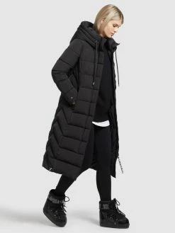 Khujo Wintermantels Wintermantel Gamber Dames Zwart -Exporteren Kleding Pracht Winkel 65c754e494973f472fe1ed815f227955