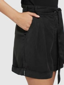 Khujo Shorts Loosefit Bandplooibroek Elida Dames Zwart -Exporteren Kleding Pracht Winkel 65f9ce85f87141bc4df8d29ddfd3fd24
