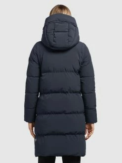 Khujo Tussenmantels Tussenmantel Namita Dames Navy -Exporteren Kleding Pracht Winkel 675d7065bcd404c176f5b9aa04309a50