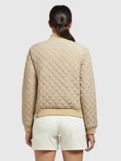 Khujo Tussenjassen Tussenjas Monza Dames Beige -Exporteren Kleding Pracht Winkel 6826e8da0bb10b6feacb5ce5d66621f7