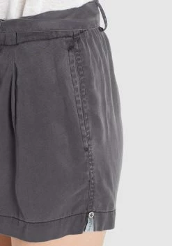 Khujo Shorts Regular Bandplooibroek Indira Dames Grijs -Exporteren Kleding Pracht Winkel 688c273dff37d5b59d4a8672e55ce093