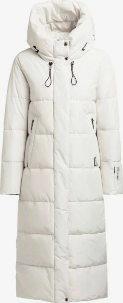 Khujo Tussenmantels Tussenmantel Soulani Dames Offwhite