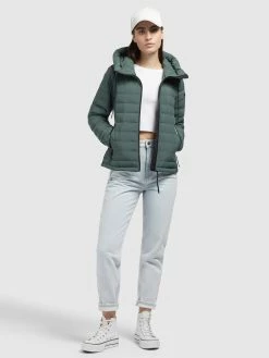 Khujo Tussenjassen Tussenjas Lovina4 Matt Dames Smaragd -Exporteren Kleding Pracht Winkel 6cb064fe00131d6754d83e0482e04243