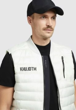 Khujo Shiny - Bodywarmer - Weiß -Exporteren Kleding Pracht Winkel 6cbee4da9dbd4cf9a7672e1ca4ff39fa