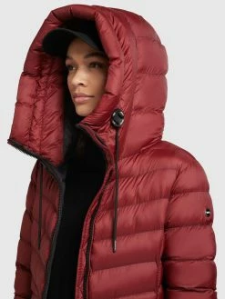 Khujo Winterjassen Winterjas Ingram Shine Dames Donkerrood -Exporteren Kleding Pracht Winkel 6ec455ad2d6ae845f6a4e979b7584595
