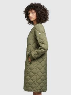 Khujo Tussenmantels Tussenmantel Mary Dames Olijfgroen -Exporteren Kleding Pracht Winkel 6fff0e89f5a33cce1f4acc304276d086