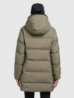 Khujo Winterjassen Winterjas Tanare Dames Olijfgroen -Exporteren Kleding Pracht Winkel 70d037c5c459ee5579f01222caf291af