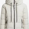 Khujo Winterjassen Winterjas Joilee Dames Offwhite