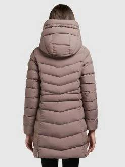 Khujo Korte Mantels Wintermantel Tuhani Dames Donkerlila -Exporteren Kleding Pracht Winkel 72bc646c826fdedd96a70f64e3660732