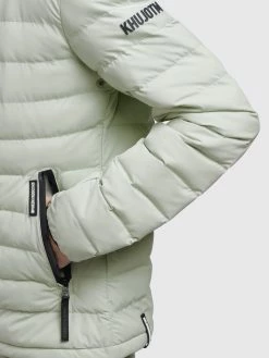 Khujo Tussenjassen Tussenjas LOVINA4 Dames Groen -Exporteren Kleding Pracht Winkel 73431b21990c95801cb8c27934f83942