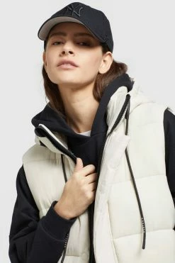 Khujo Bodywarmers Bodywarmer Tourin Dames Offwhite -Exporteren Kleding Pracht Winkel 74df4877d4165d501db0a893594d224f