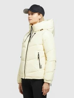 Khujo Winterjassen Winterjas Esila Dames Pasteelgeel -Exporteren Kleding Pracht Winkel 758697b6a92e46d4f732dbf49e025324