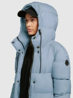 Khujo Wintermantels Wintermantel Dames Lichtblauw -Exporteren Kleding Pracht Winkel 759c8511e17d7431af65ddd2f3954594