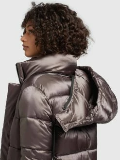 Khujo Wintermantels Wintermantel Julina Dames Taupe -Exporteren Kleding Pracht Winkel 75a16c369d76192815fea59c09ed5fb9